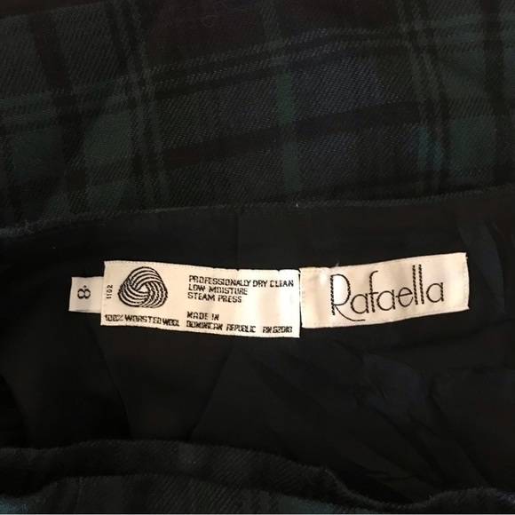 Rafaella wool tartan skirt. Women’s size 8. Wrap style. - Picture 5 of 6